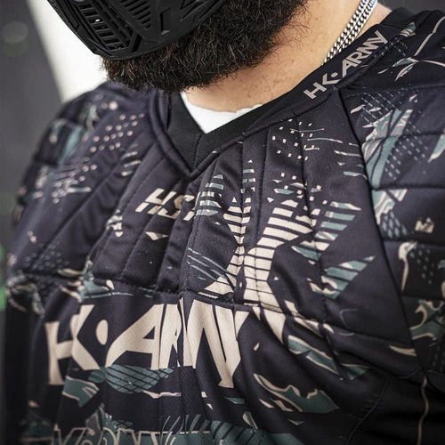 HK Army HSTL Line Padded Paintball Jersey - Jungle - Youth