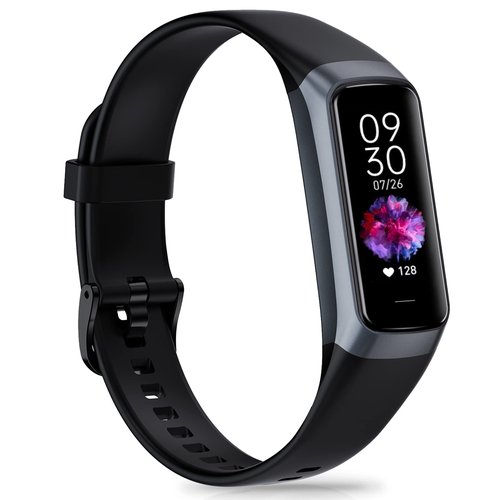 Bakoor Fitness Tracker, Blood Pressure Watch with 24/7 Heart Rate, 1.10" Step Counter Pedometer Calories Sleep Trackers, Activity Fitness Watch for Women Men