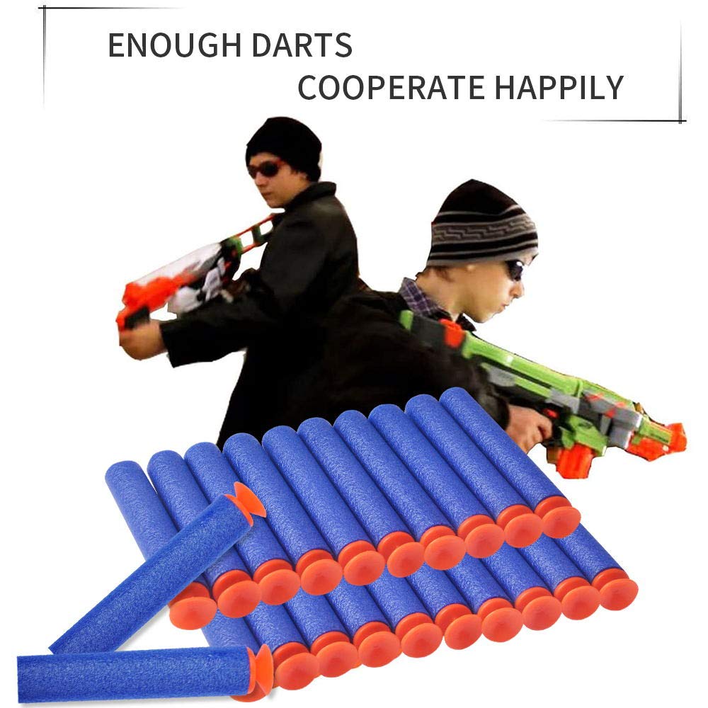 YagoDago Refill Darts Universal Suction Dart Foam Bullet 100-Dart Refill Pack for Nerf N-Strike Elite Series Blasters Toy Gun
