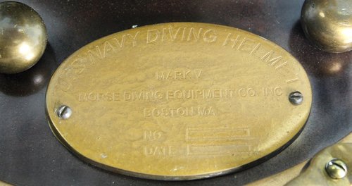 RedSkyTrader 14" US Navy Mark V Diver Helmet - Reproduction - Copper