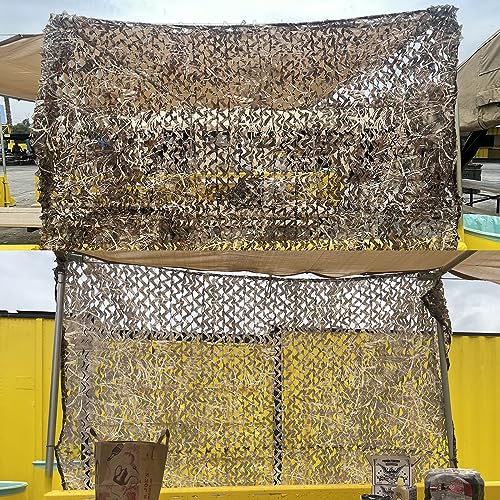 Hunting Camouflage Netting 20x20ft Burlap Sunshade Tarp for Blind Jungle Military