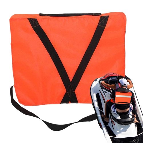 Boat Throwable Flotation Device, 18x14in High Buoyancy Boat Throw Cushion with Strap Water Proof, Emergency Throwable Flotation Device, Swimming & Rescue Boat Throwable Flotation Device (2)