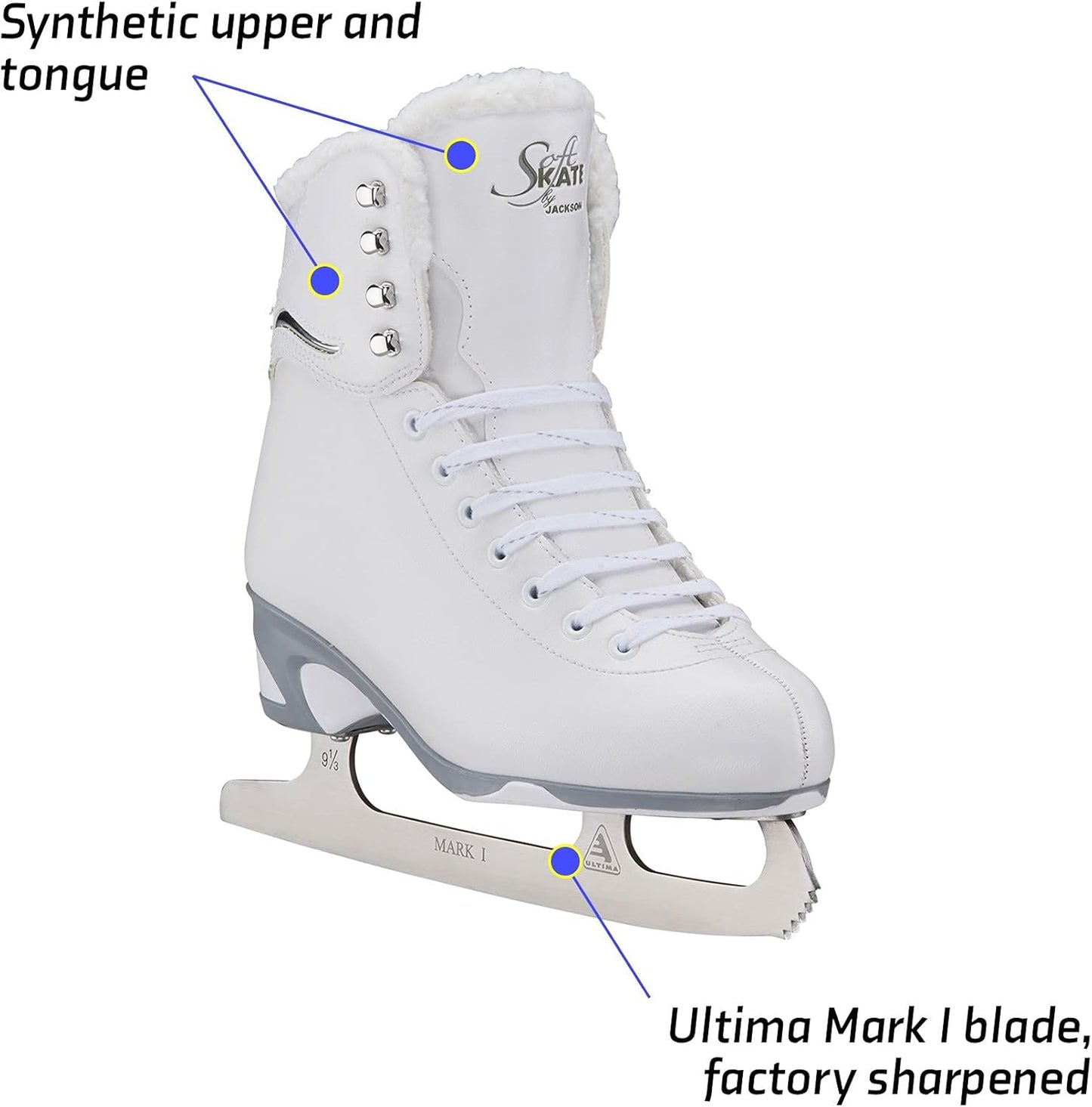 Jackson Ultima SoftSkate Womens/Girls Figure Skate
