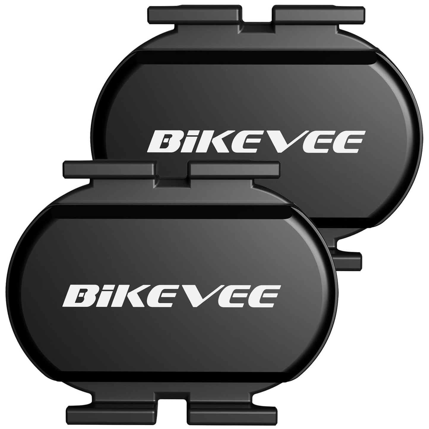 Bikevee Cadence & Speed Sensors 2-Pack for Cycling, Wireless Bluetooth & ANT+ RPM Sensors for Road, Spin & Indoor Bikes, Compatible with Zwift