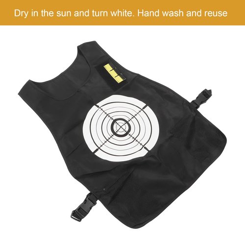 Koieam Double Sided Water Activated Target Scoring Game Vest Summer Toys for Kids Adults Average Size