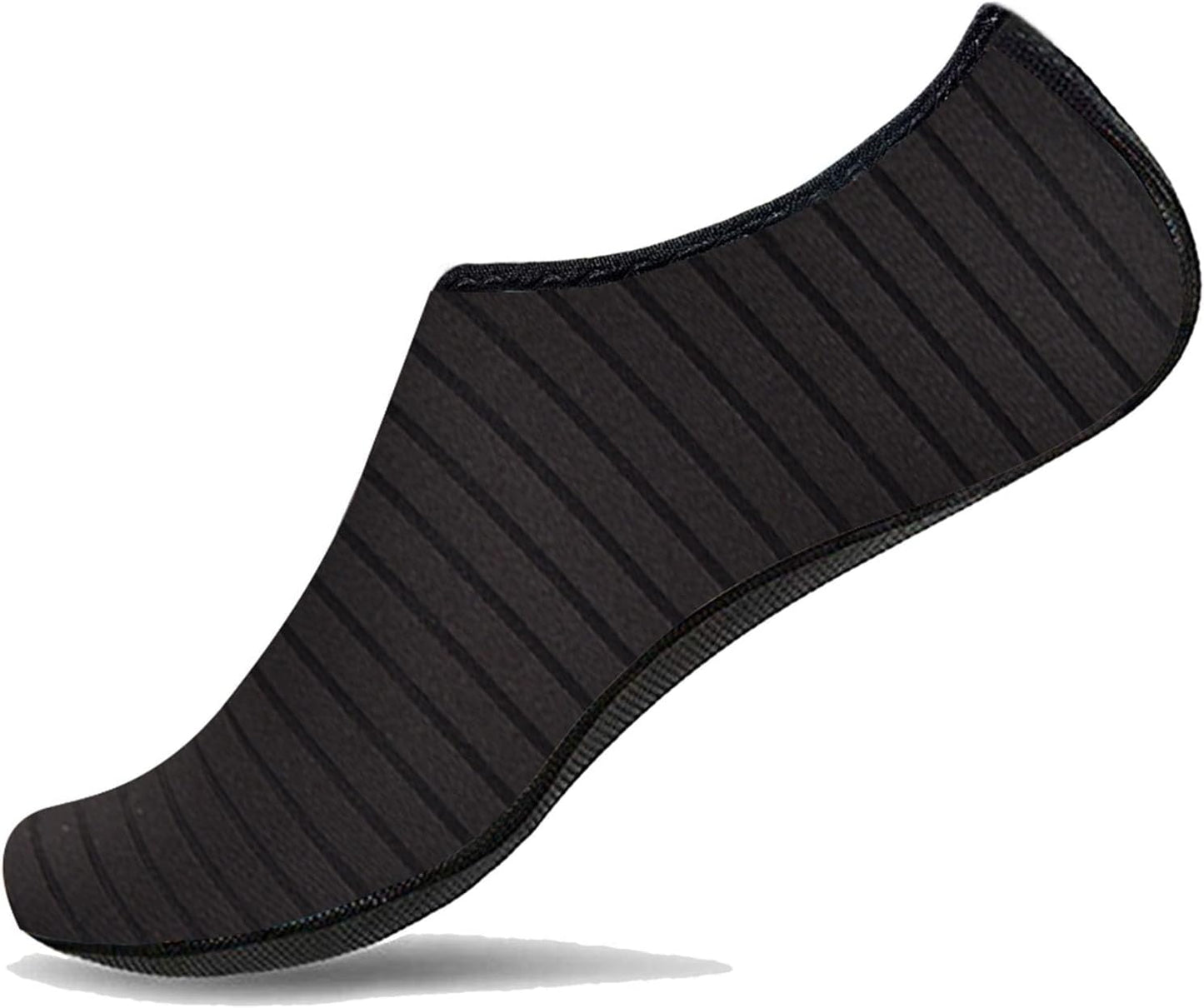 JACKSHIBO Water Shoes for Women Men Swim Shoes Water Socks for Cruise Essentials Swimming Aqua Beach Pool Yoga Surf