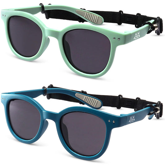EYEBUDDY Kids Toddler Sunglasses Age 2-4/3-5 Boys Girls Polarized UV Protection Sun Glasses for Age 2-8