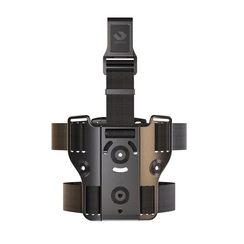 Orpaz C-Series S&W SD9VE Holster Compatible with S&W SD40VE OWB Holster, Level II Retention, Drop-Leg Holster - Unisex - Will Secure Your Handgun with a Tactical Appearance