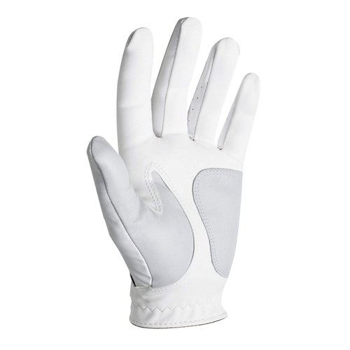 FootJoy Men's WeatherSof 2-Pack Prior Generation Golf Glove White Cadet Large, Worn on Left Hand