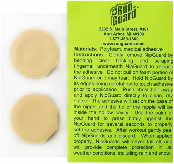 20, 60, 100 Anti-Chafing Nipple Covers for Endurance Athletes. - Guaranteed Nipple Protection Since 1998