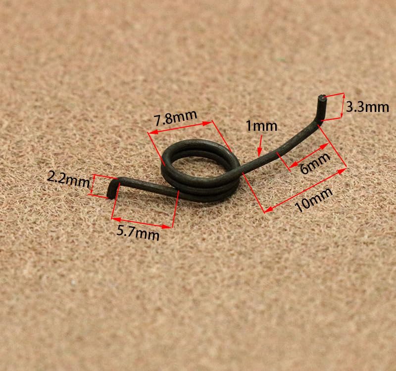 Fishing Reel Spring Replacement Parts for 2500-5000 Series - 2pcs