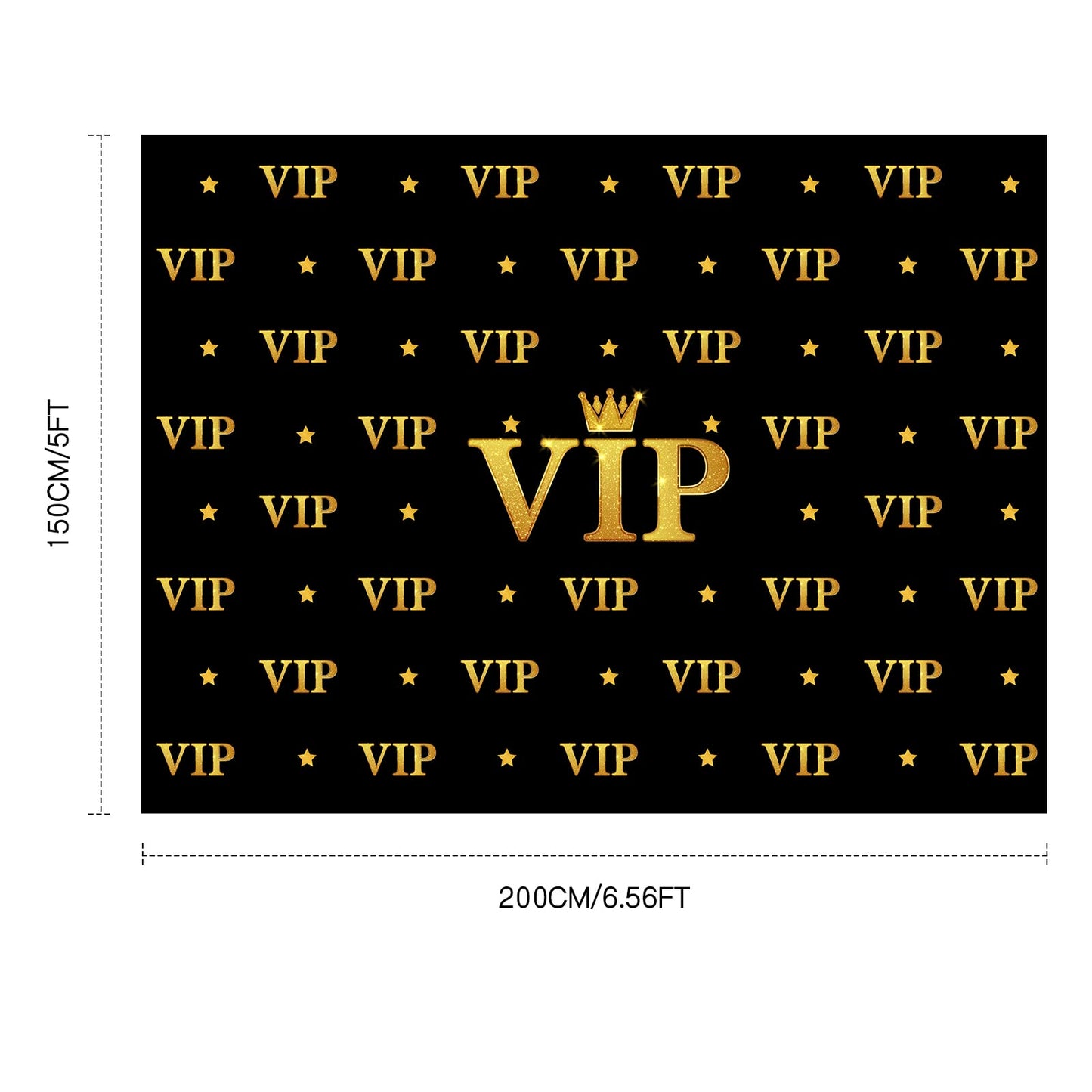 6.5 x 5 ft VIP Photography Backdrop Red Carpet Backdrop Film Movie Banner Paparazzi Props Party Accessory and Runner Red Carpet Runner 2.6 x 15 ft with Tape for Theme Party Decorations