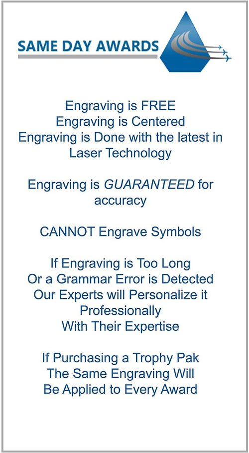 Same Day Awards Car Trophies Car Show Burst Thru Plaque Trophy Award with Free Custom Engraving