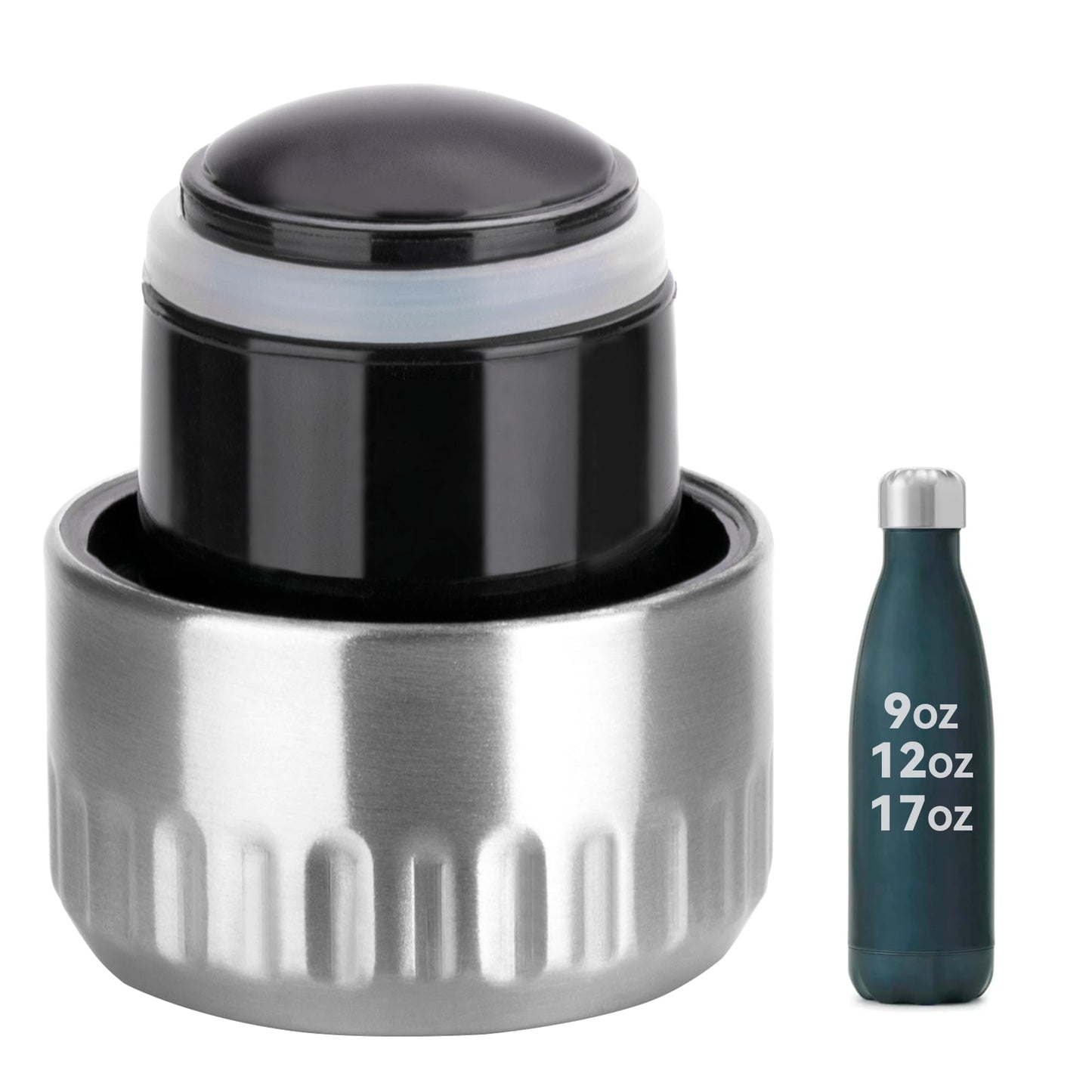 Prurex Replacemet Leak Proof Lid - for Swell, Mollcity, Mira and IRON °FLASK Retro 9/12/17 OZ Cola - Shape Sport Insulated Water Bottles