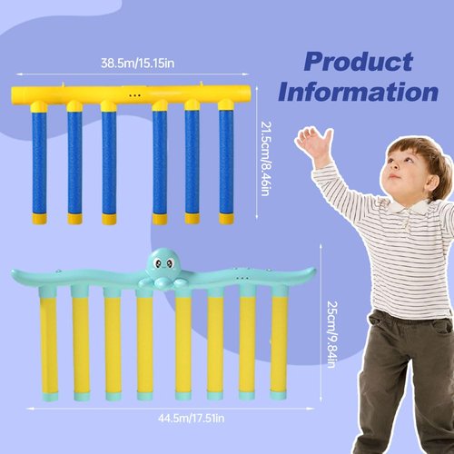 WUSAIRX Reflex Challenge Game - Drop Sticks Training Toy with Remote Control, 3 Speed Modes for Hand Eye Coordination & Reaction Time - Kids & Adults (Green)