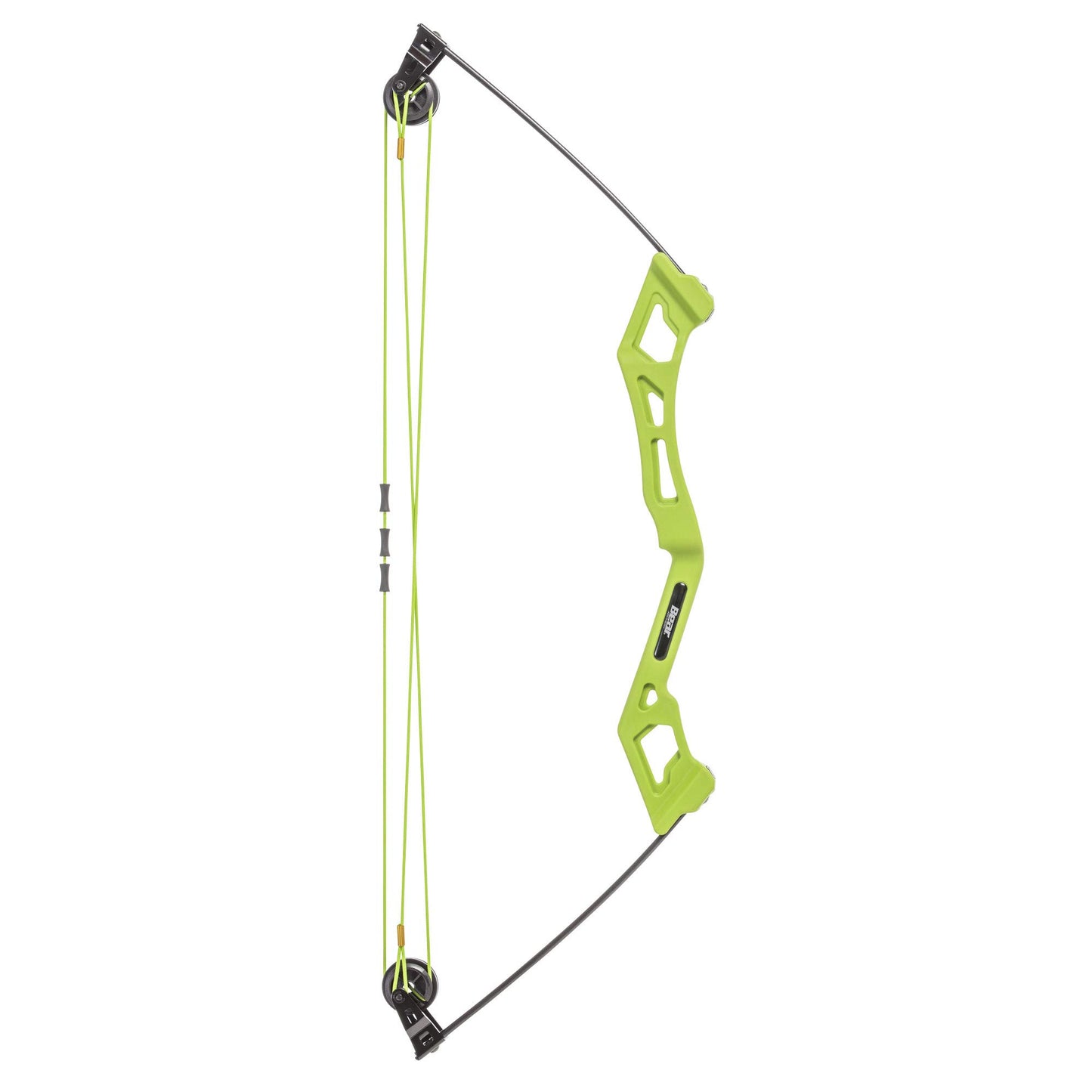 Bear Archery Apprentice Compound Youth Bow, Right Handed, Ages 4-7, Continuous Draw Weight up to 13.5 lbs, Continuous Draw Length up to 24", Ready-to-Shoot Accessories, Flo Green