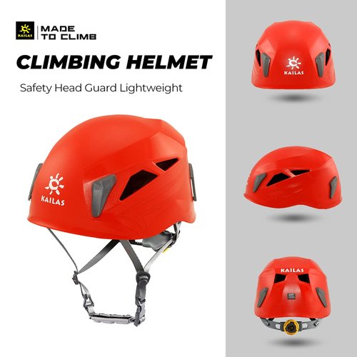 Kailas Aegis Climbing Helmet Men Rock Rescue Helmet Womens Lightweight Mountaineering Hiking Caving Helmet Adults Work Safety Helmet
