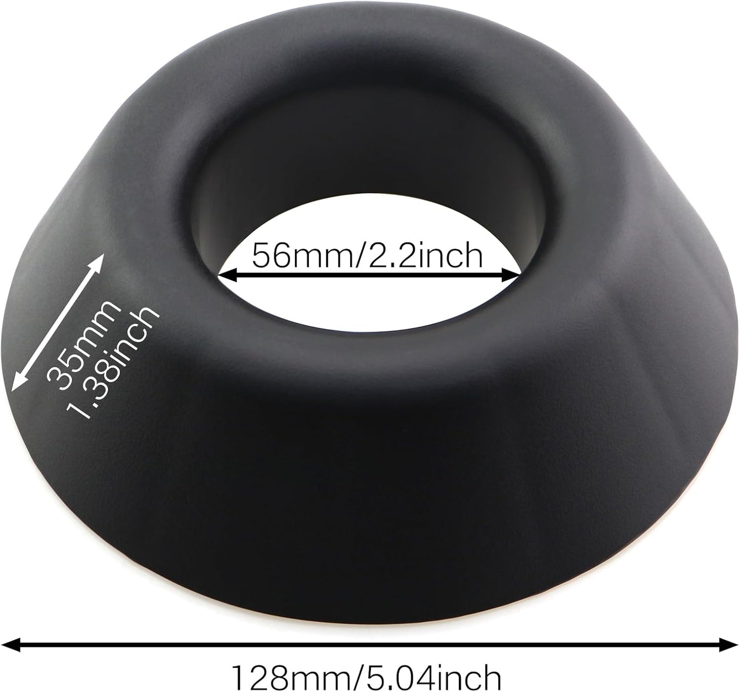 2PCS Bowling Ball Display Stand Heavy Duty Plastic Bowling Ball Stand Volleyball Basketball Soccer Ball Holder for Display Cleaning Grinding Storage Softball Base Stand Black