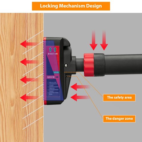 Adjustable Pull Up Bar for Doorway - Upper Body Workout Training Bar with Locking Mechanism, No Screw Installation, Portable Design, Max Load 440 Lbs, Fits 27.2"-36.2" Width for Upper Body Training, H