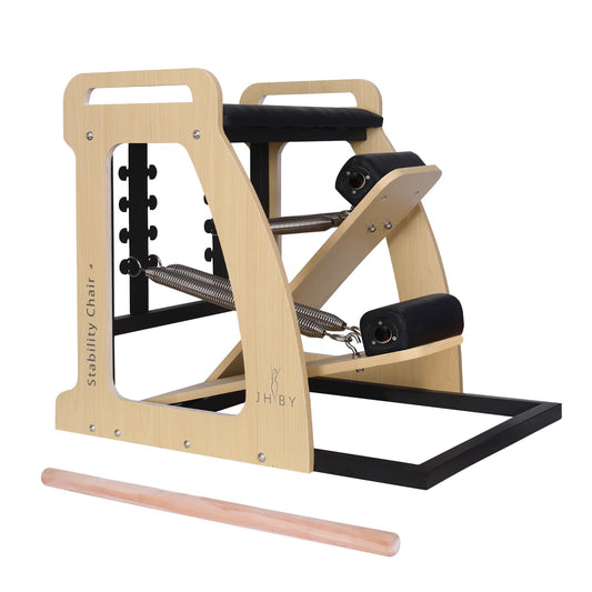 JHBYBMG Pilates Chair - Sturdy Metal Frame, Pilates Chair, Pilates Chair for Home Workouts, Pilates Stability Chair, Yoga Fitness Trainer