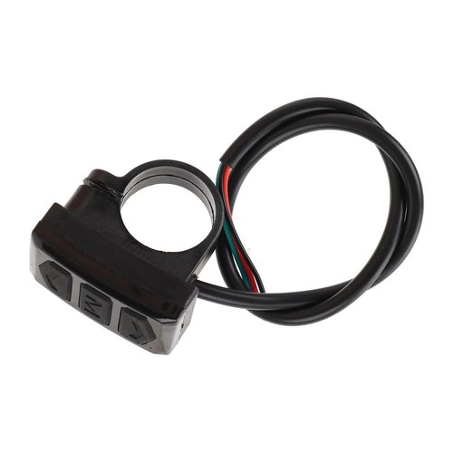 Electric Bike Display Switch Slip Robust ABS Material Control Button Sensitive Ergonomic for Enhanced Riding Experience