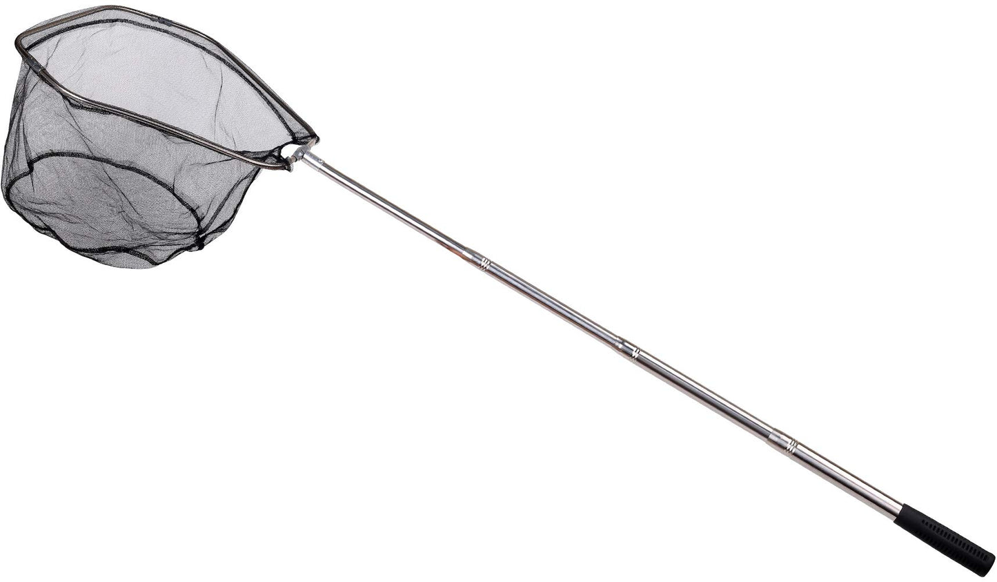 Fishing Landing Net with Telescoping Pole, Strong Stainless Handle Full Extended to 48 Inches