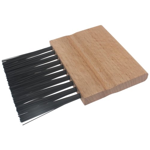 HAJXZH 1 PCS Softball Referee Equipment Portable Umpire Brush with Wooden Handle