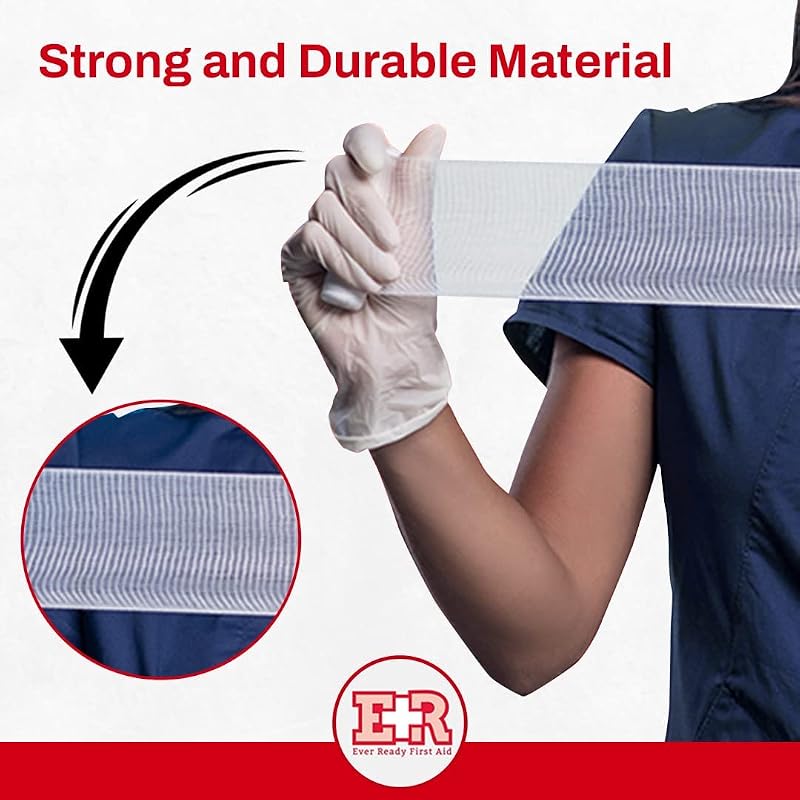Sterile Conforming Gauze Roll Bandage 3 in x 4.1 yd - Box of 12 (Pack of 3) Ever Ready First Aid