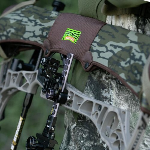 Primos Hunting Neoprene Bow Sling in Mossy Oak Bottomland, Universal Fit Bow Protection with Hands-Free and Feather-Lite