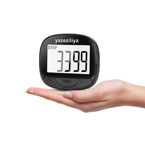 Pedometers,Simple Clip-on Pedometer for Walking, Running Steps and Miles,trispor Counter for Timing and Calorie Counting,Small Step Tracker for Women, Men, Kids and Seniors.