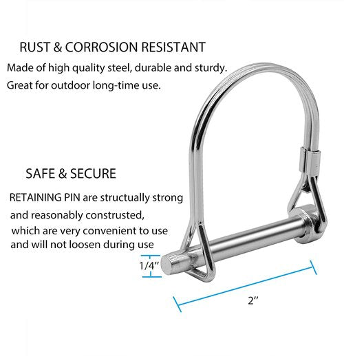 Thinvik 12.2MM Steel Hitch for Burley Trailer, Baby Bike Trailers Replace Attachment- for Burley Bee Bike Trailer Hitch Coupler Attachment Kid- Children Trailers Adapter Replacement Connector(90°)
