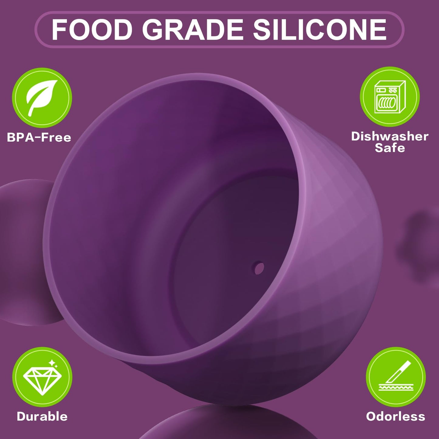 Silicone Boot for Owala Water Bottle 32 oz, Anti-Slip Protective Sleeve for FreeSip/Twist/Flip Stainless Steel Water Bottles Accessories