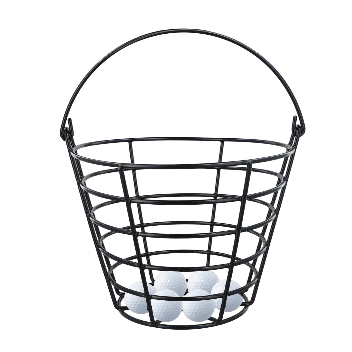 Roykaw Golf Ball Basket Bucket Container for 50 Balls,with Handle,Built to Last/Easy to Organize
