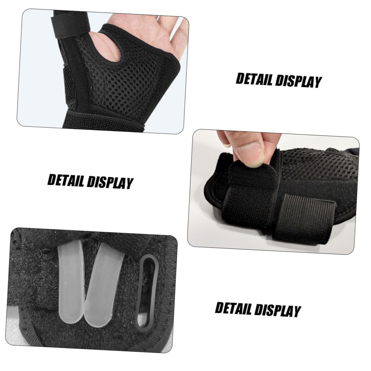Ipetboom Sports Thumb Stabilizer and Elastic Wrist Wrap for Fitness and Basketball Breathable Finger Support for Injury and Performance Unisex Design for Comfortable Use