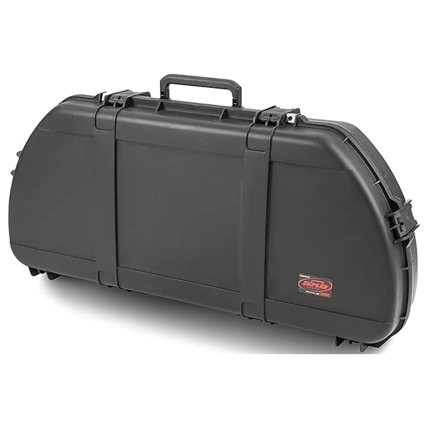 SKB iSeries Curved Hard Shell Case for Archery Bows w/ Quiver & Accessory Pockets - Waterproof & Dust-Tight Design, Heavy-Duty Bow and Arrow Gear Equipment Storage with Trigger Latches