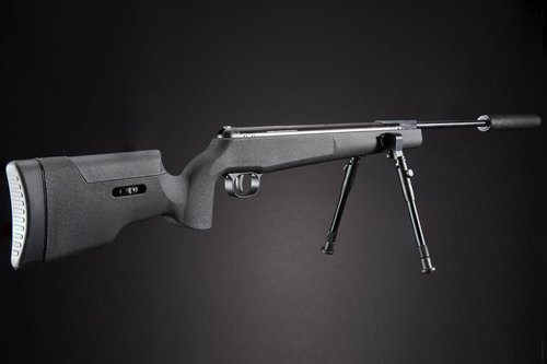 Lancer Tactical x SnowPeak SR1250S Break Barrel 5.5mm .22 Caliber Air Gun - (Black) Up to 800 FPS