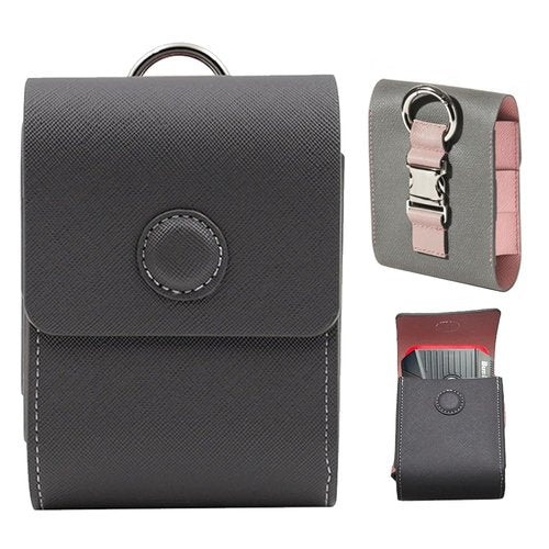 Covthch Golf Rangefinder Case Compatible with REVASRI nk1000 / REDTIGER C001 / Callaway 300 Pro/Acer SW-RF700, Golf Rangefinder Carrying Case, Leather Holster Pouch for Most Brands Rangefinders