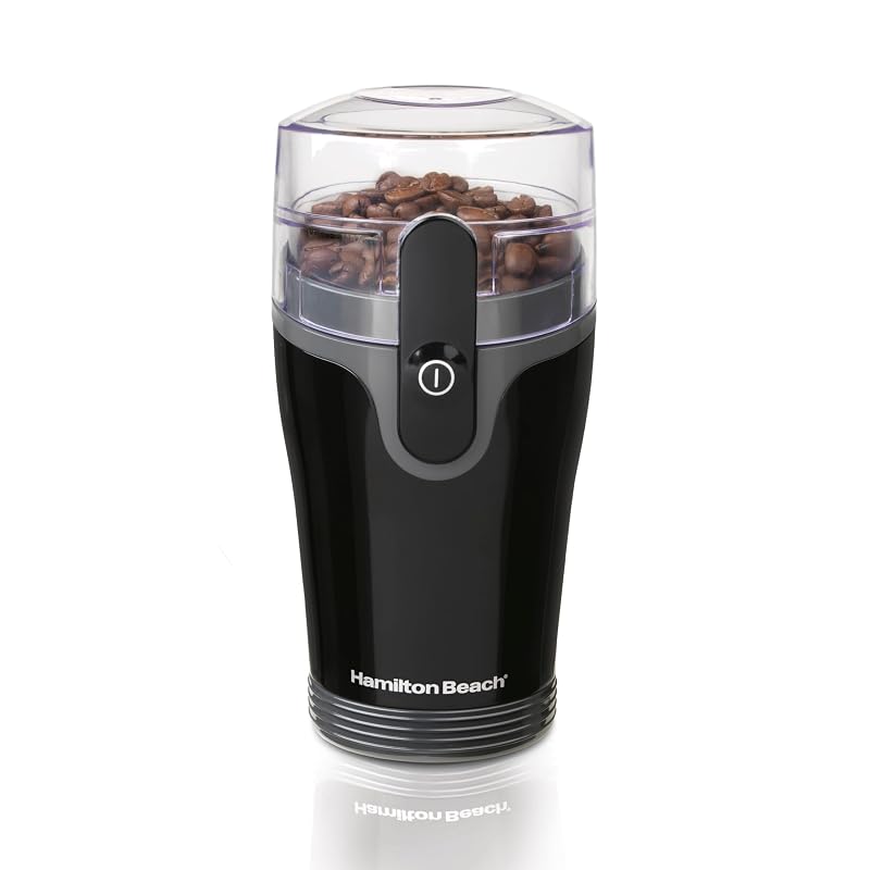 Hamilton Beach Fresh Grind Electric Coffee Grinder - Up to 12 Cups, Black
