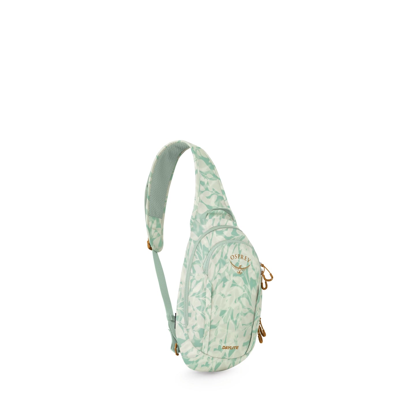Osprey Daylite Shoulder Sling Bag - Crossbody Backpack for Everyday Carry, Festivals, and Travel, Shaleafy Print/Frosty Mint