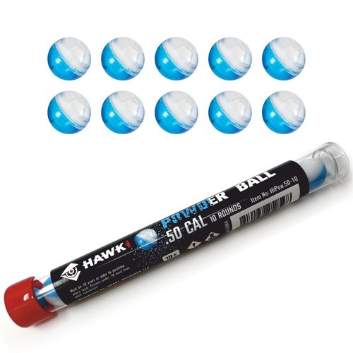 Hawki .50 Cal Training Powder Balls for Paintball Guns 10 Pack