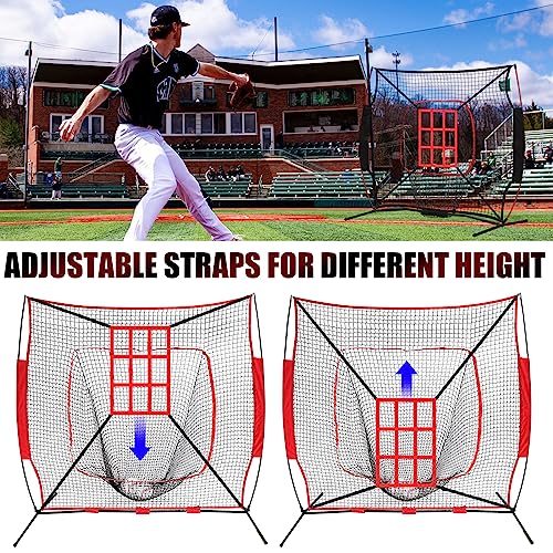 Baseball Pitching Target Dummy Set 2PCS for Training & Practice