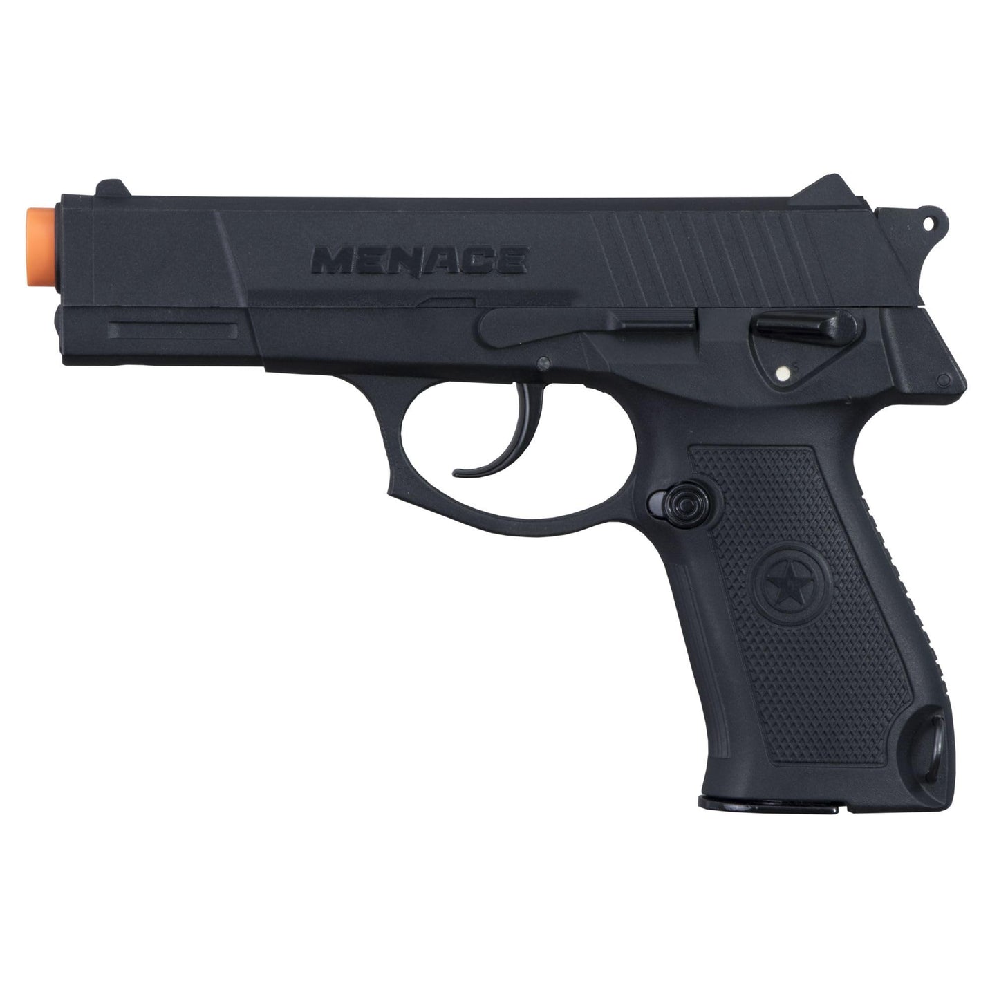 Tippmann Menace 50cal Paintball Pistol Bundle with 7rd Mag, 30ct 12g CO2 Cylinders and 500ct Paintballs