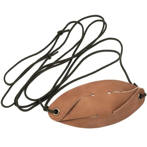HNYYZL Leather Shepherd Sling Handmade Paracord Shepherd Sling for Adults – Heavy-Duty Slingshot & Tennis Ball Launcher