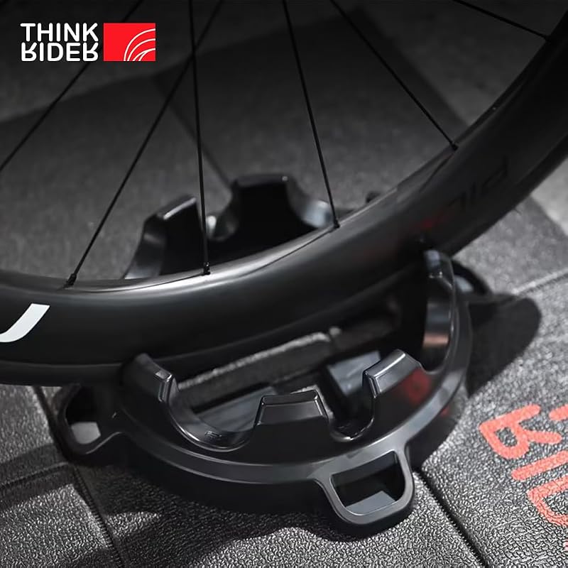 ThinkRider Lotus Throne Front Wheel Block - Fits 23C-38C Road & 1.9-2.6in MTB Tires