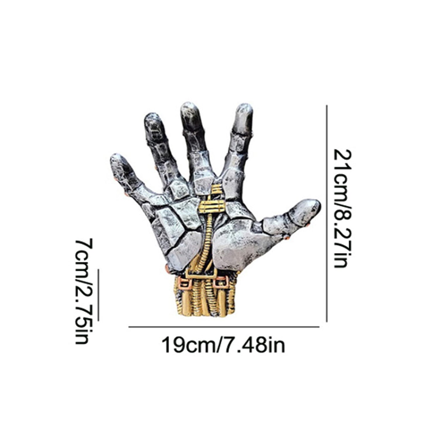 Cowenhey Basketball Holder, Hand Sculpture Ball Holder Wall Mount Art Decor Stand Storage Rack, Stylish Organizer & Space-Saving Rack for Basketball, Soccer, Sports Enthusiasts Gift Ideas for Men Boys