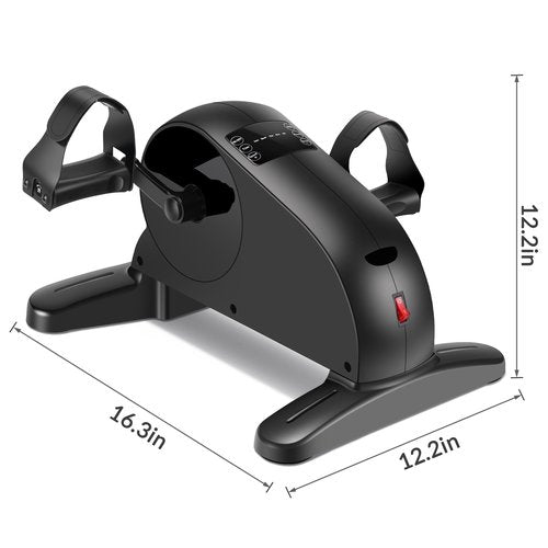 Electric Pedal Exercicser Mini Motorized Exercise Bike for Leg and Arm Low Impact Exercise