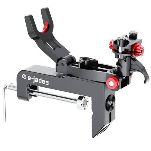 Heavy Duty Fishing Rod Holders for Boat, Clamp Fishing Pole Holders for Boat | 360 Adjustable, Quick-Release Detachable Head | Offshore & Inshore Fishing Boat Gear Accessories| Fits All Boat