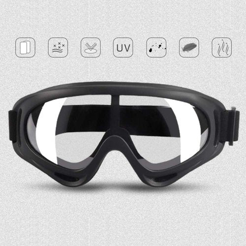 Yzpacc Airsoft Mask with Goggles, Foldable Half Face Airsoft Mesh Mask with Ear Protection for Paintball Shooting Cosplay CS Game