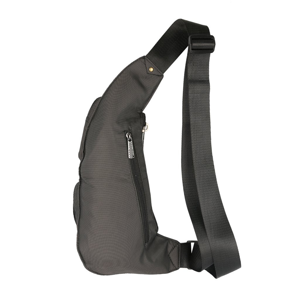 Kawei Knight Sling Bag Small Backpack Crossbody Shoulder Bag Sling Pack Black