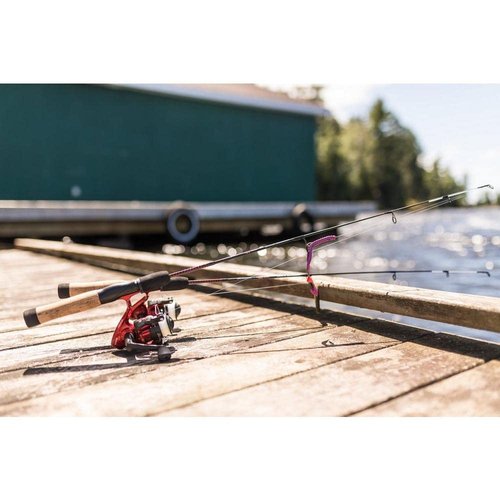 Ugly Stik Dock Runner Spinning Reel and Fishing Rod Combo, 3' - Medium, Multi, 1pc